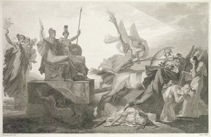 Republique Francais, Jacques Louis Copia metszete, 179798